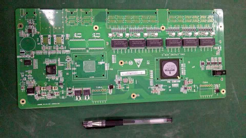 Industrial switch motherboard